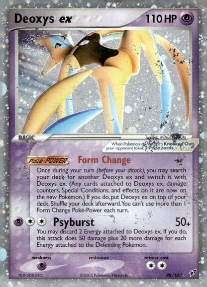 Deoxys ex (Attack Forme) DX 98/107 DMG