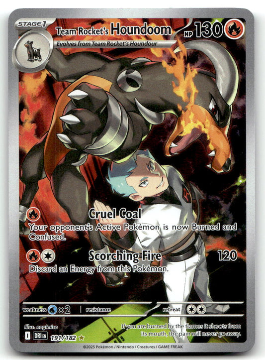 Team Rocket's Houndoom DRI 191/182 NM