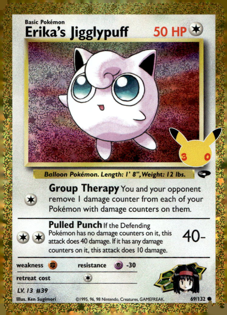 Erika's Jigglypuff 30C 69/132 NM