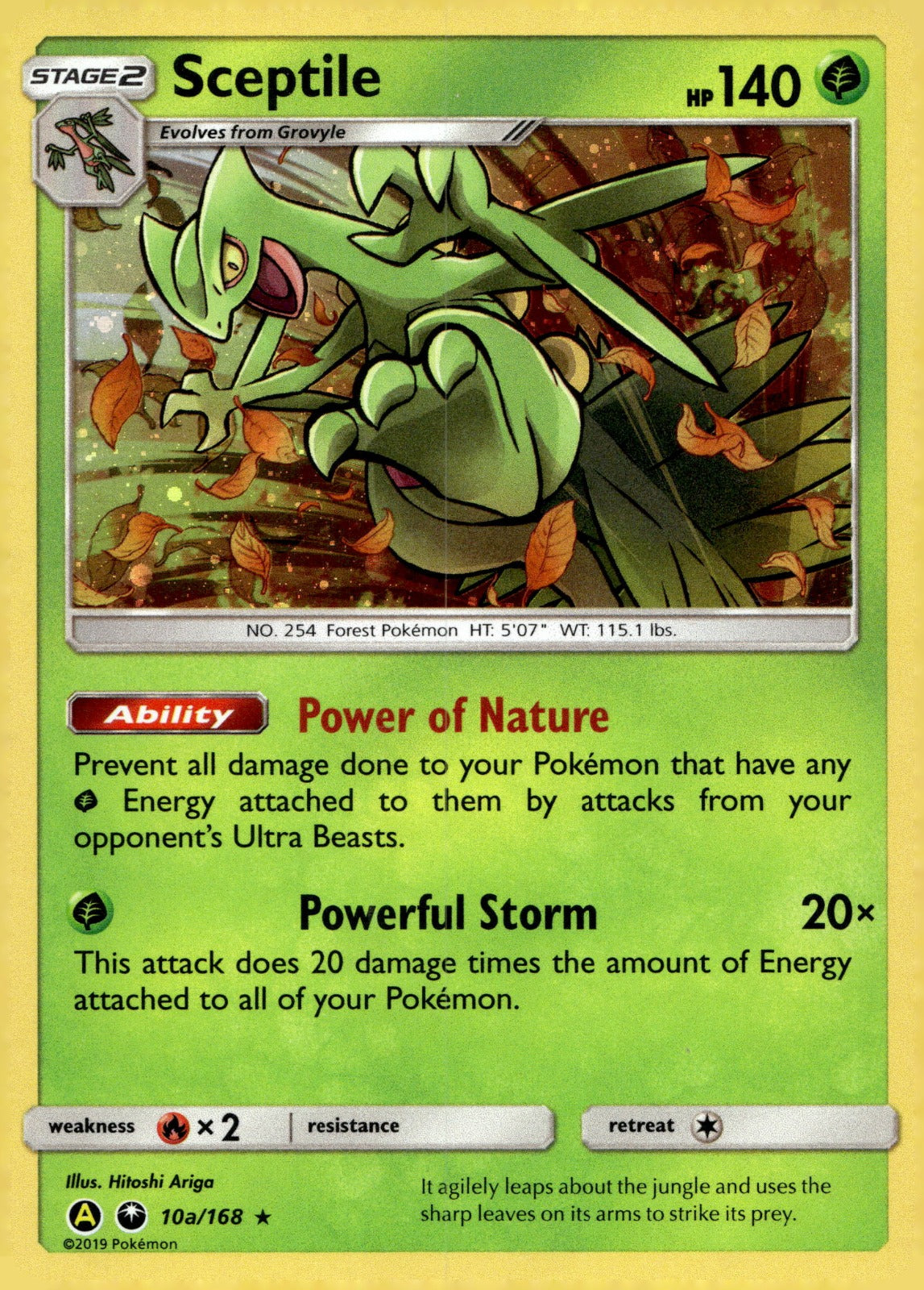 Sceptile - 10a/168 PR 010a/168 NM