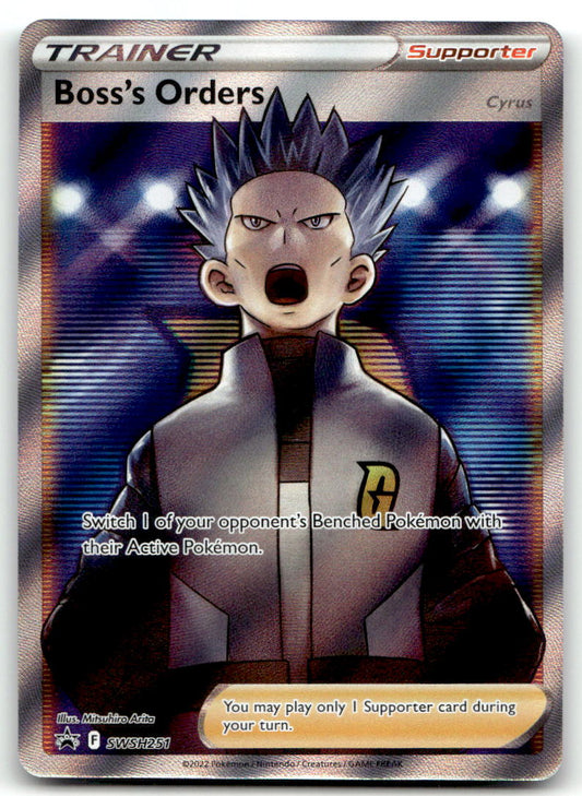 Boss's Orders (Full Art) SWSD SWSH251 NM
