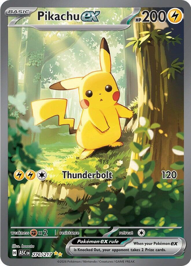 Pikachu ex ASC 276/217 NM