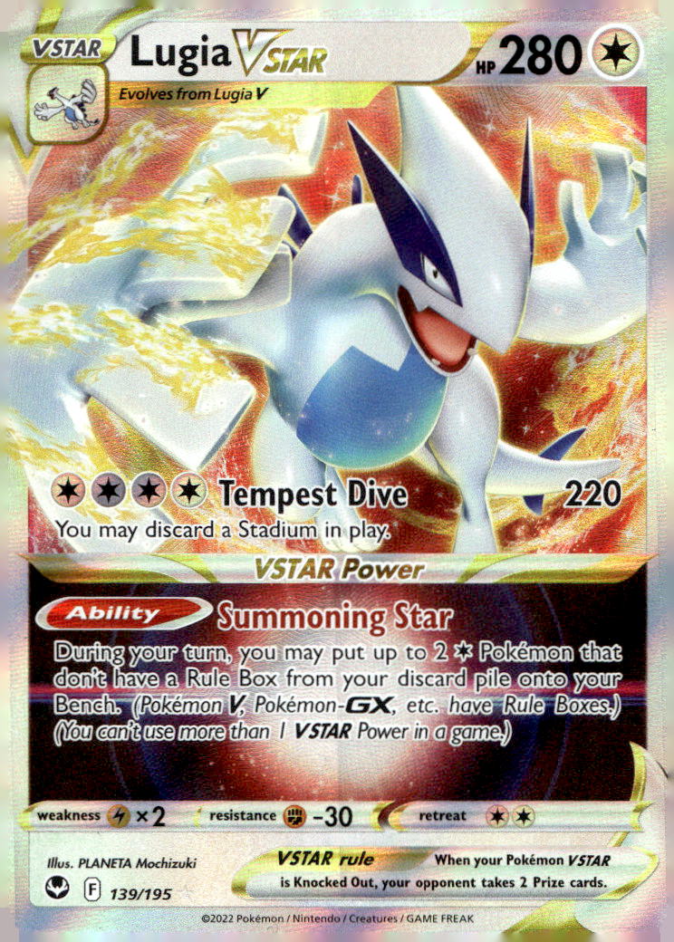 Lugia VSTAR SWSH12 139/195 NM