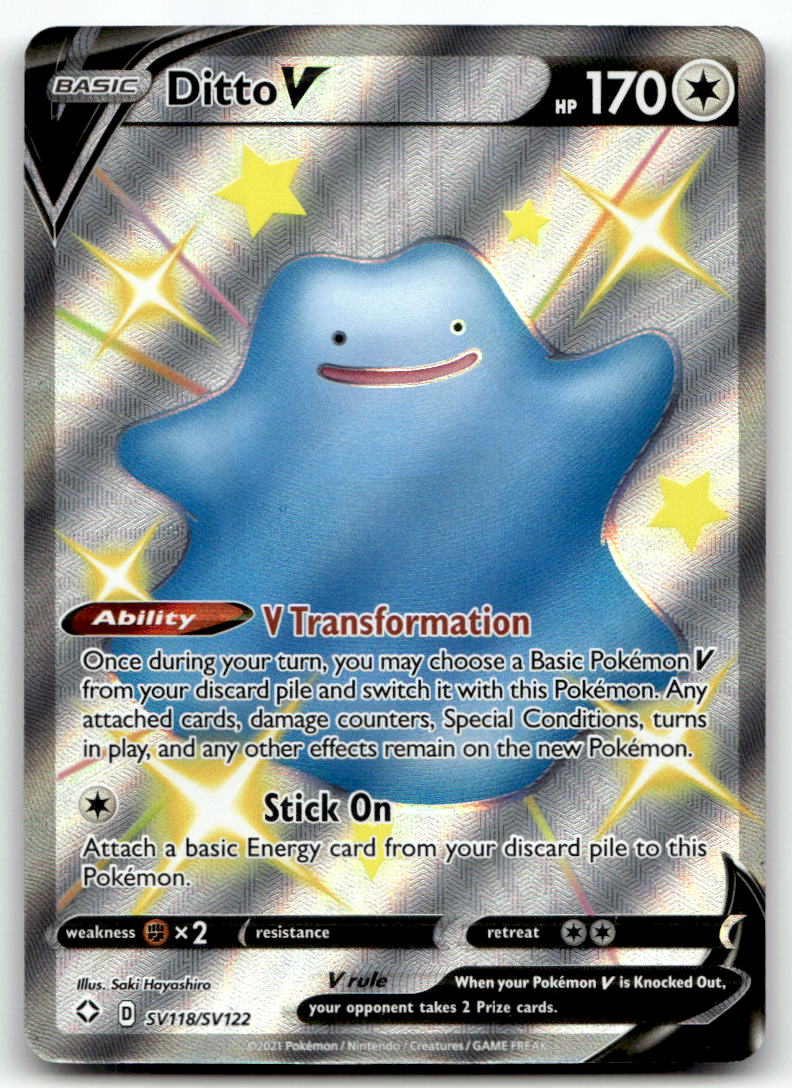 Ditto V SHFSV SV118/SV122 NM