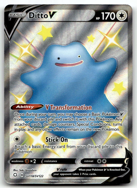 Ditto V SHFSV SV118/SV122 NM