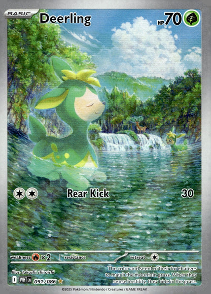 Deerling WHT 091/086 NM