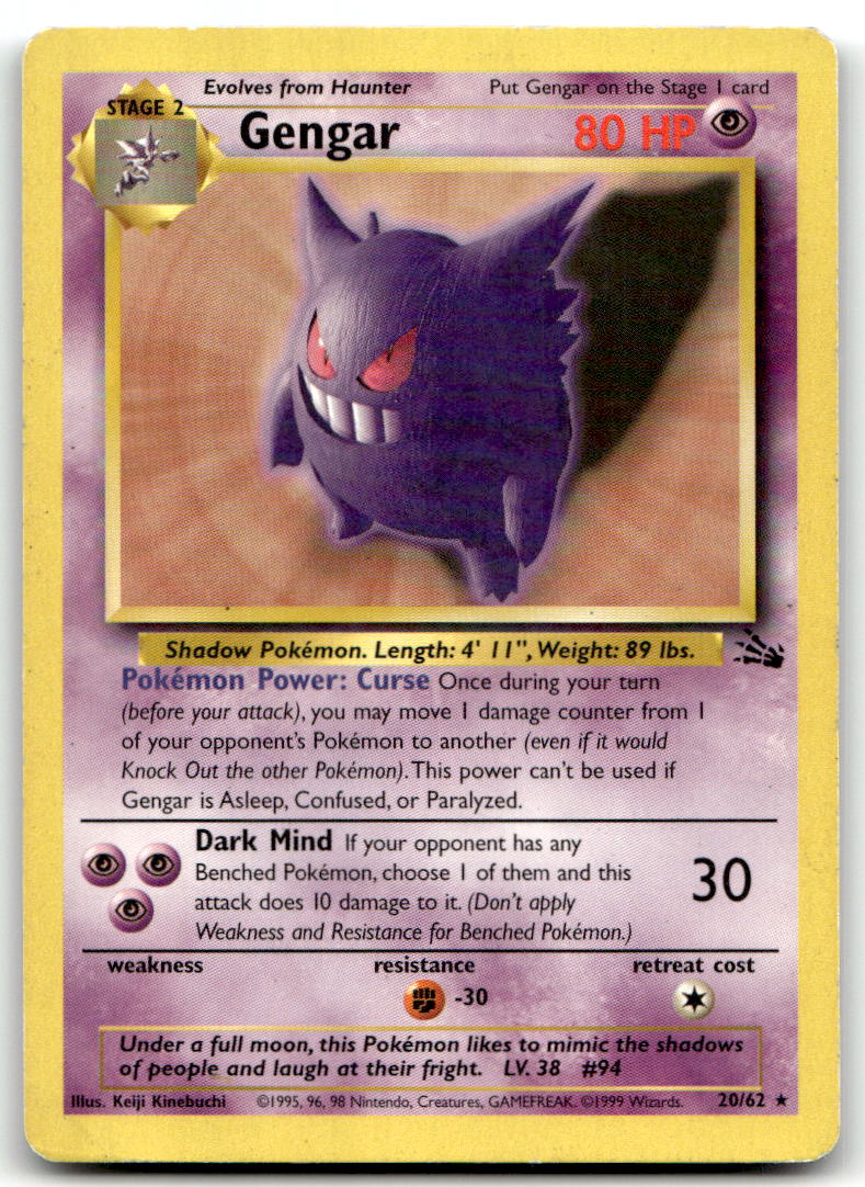Gengar (20) FO 20/62 MP