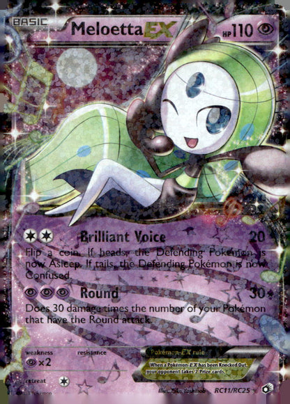 Meloetta EX LTR RC11/RC25 MP