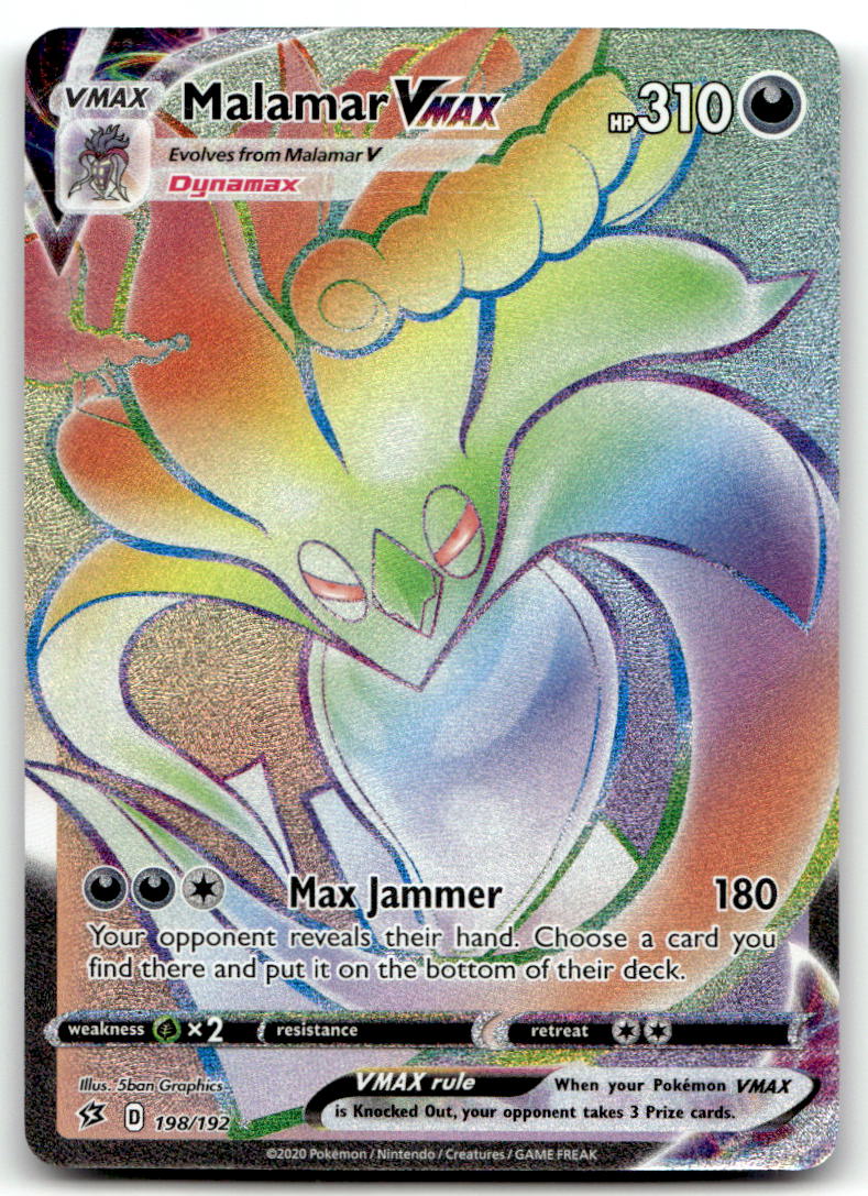 Malamar VMAX (Secret) SWSH02 198/192 NM