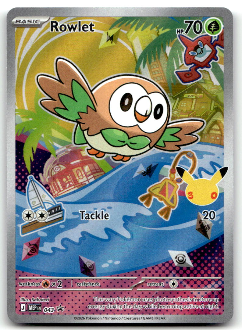 Rowlet MEP 043 NM
