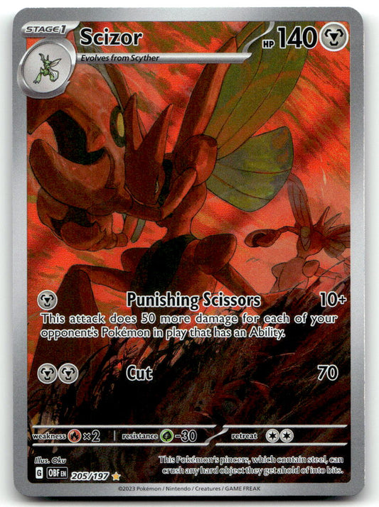 Scizor OBF 205/197 NM