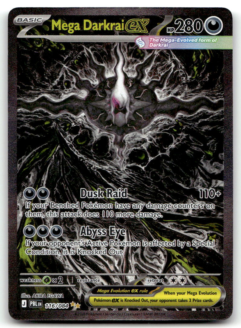 Mega Darkrai ex PBL 116/084 NM
