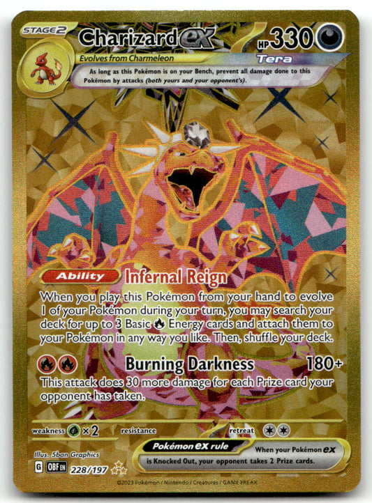 Charizard ex OBF 228/197 NM