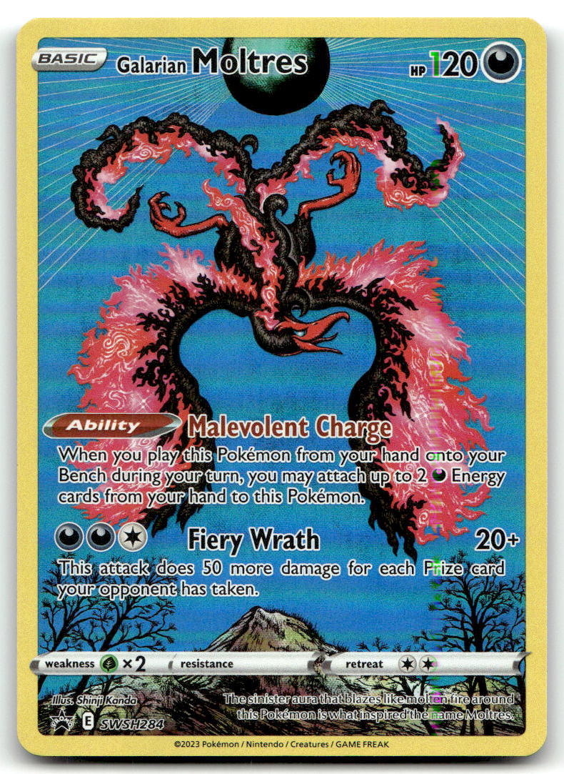 Galarian Moltres SWSD SWSH284 NM