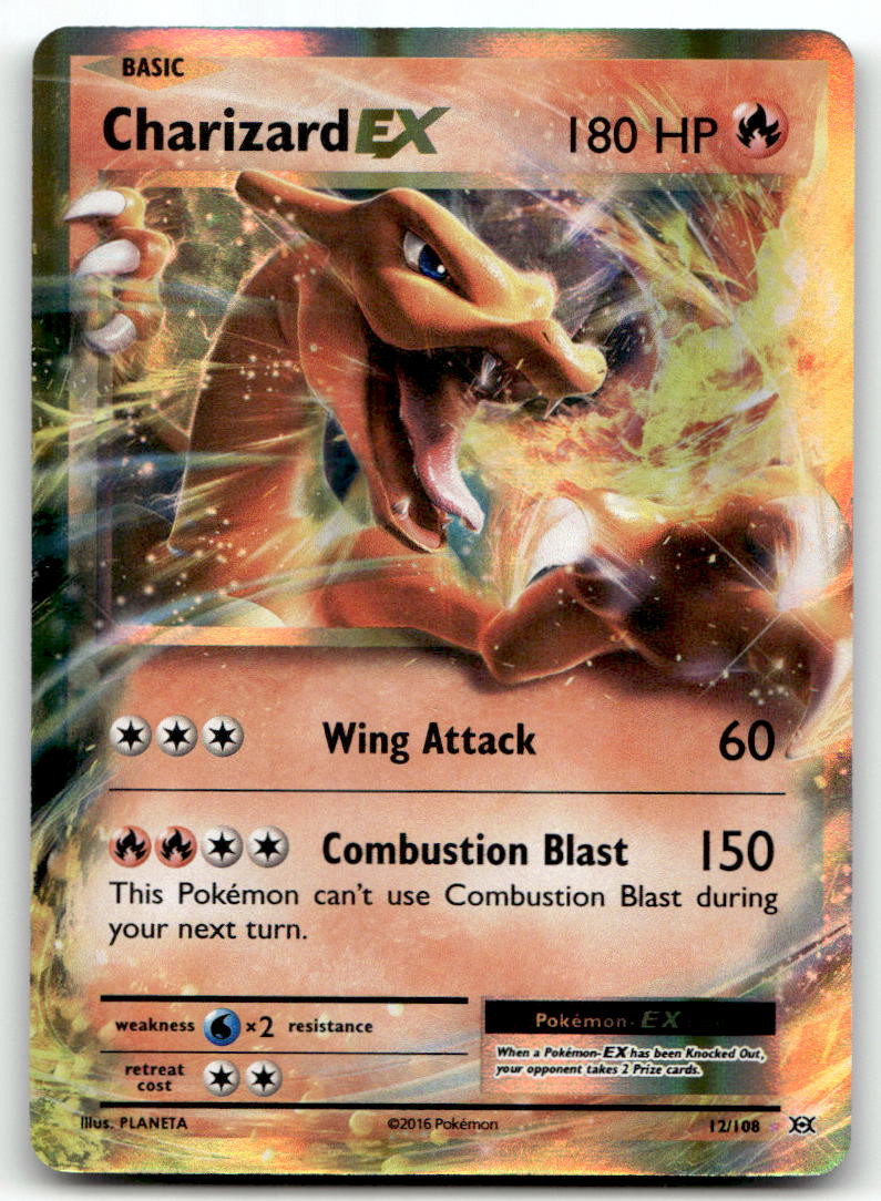Charizard EX EVO 12/108 NM