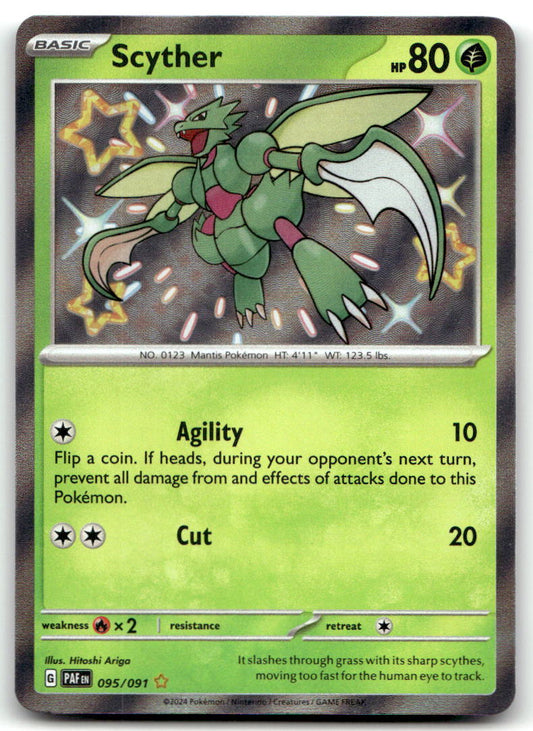 Scyther PAF 095/091 NM