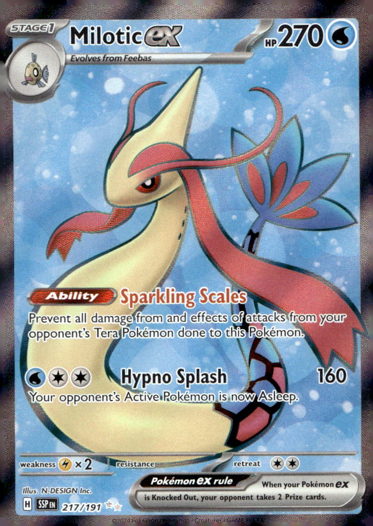 Milotic ex SSP 217/191 NM