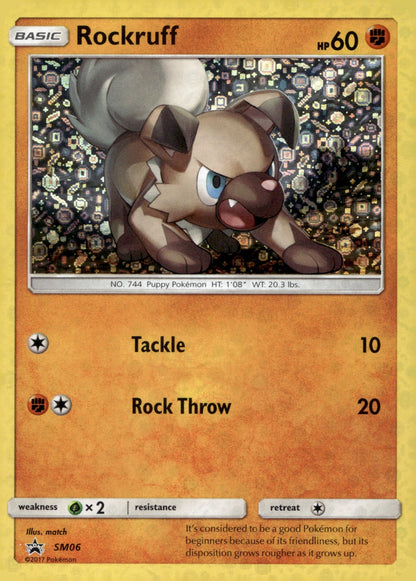 Rockruff SMP SM06 NM