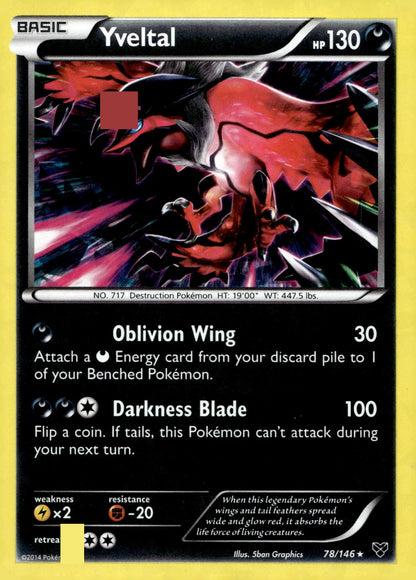 Yveltal XY 78/146 LP