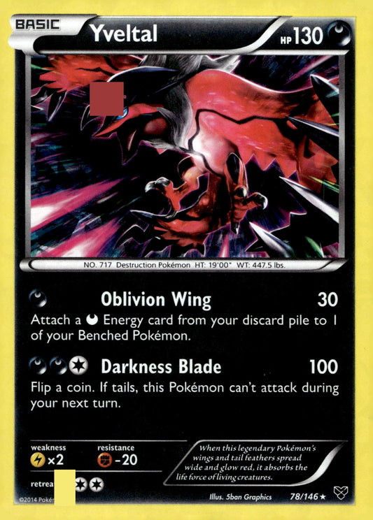 Yveltal XY 78/146 LP