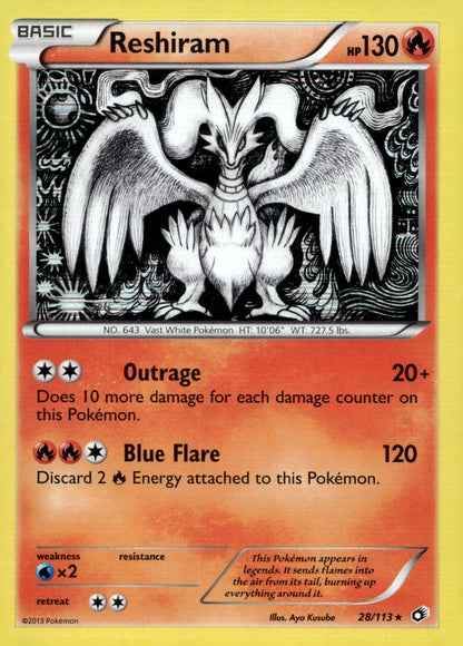 Reshiram LTR 28/113 LP