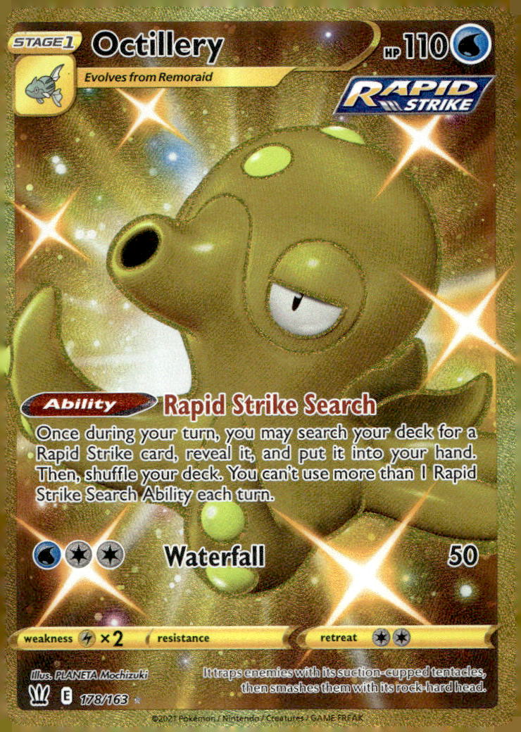 Octillery (Secret) SWSH05 178/163 MP
