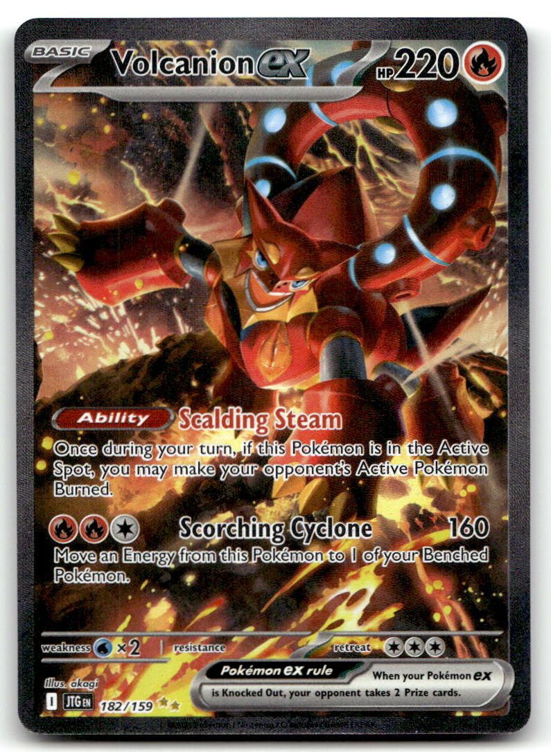 Volcanion ex JTG 182/159 NM