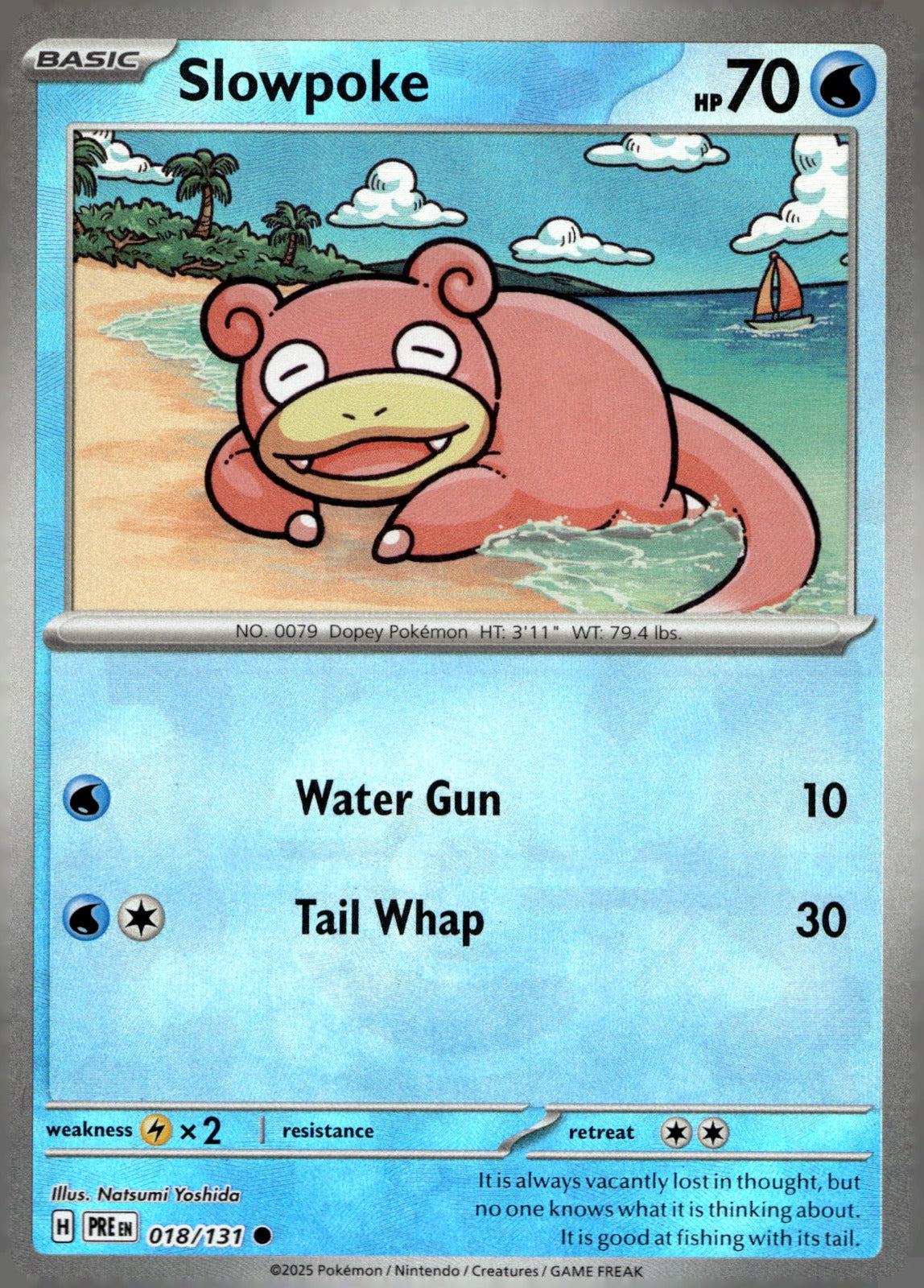 Slowpoke (Poke Ball Pattern) PRE 018/131 NM