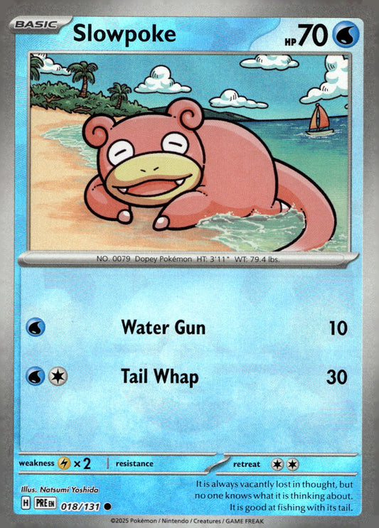 Slowpoke (Poke Ball Pattern) PRE 018/131 NM