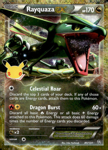 Rayquaza EX 30C 85/124 NM