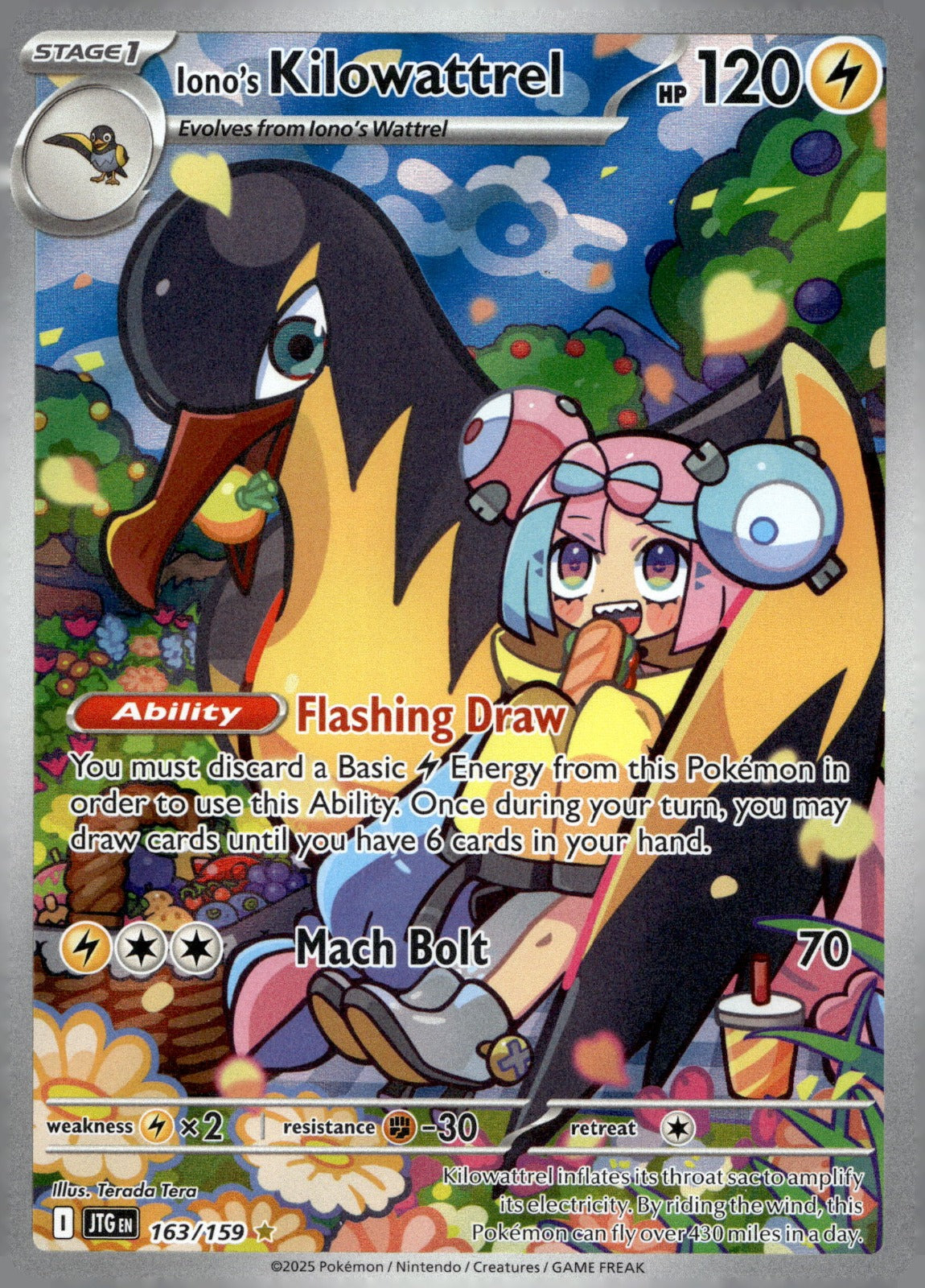 Iono's Kilowattrel JTG 163/159 NM