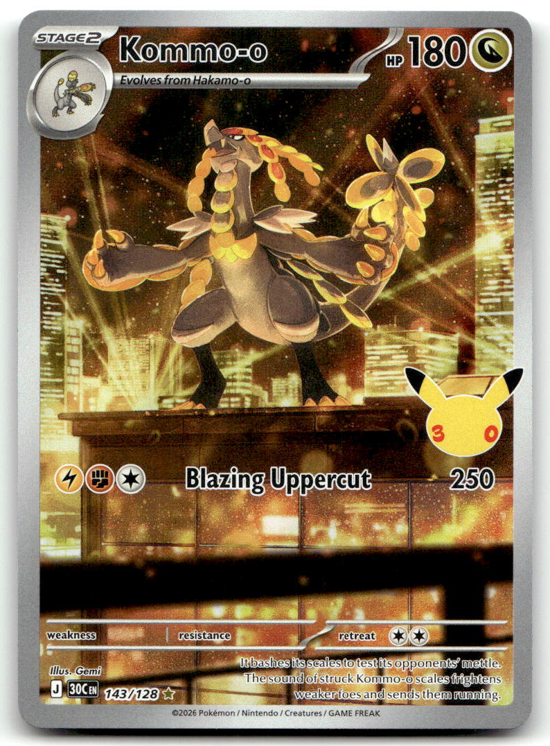 Kommo-o 30C 143/128 NM