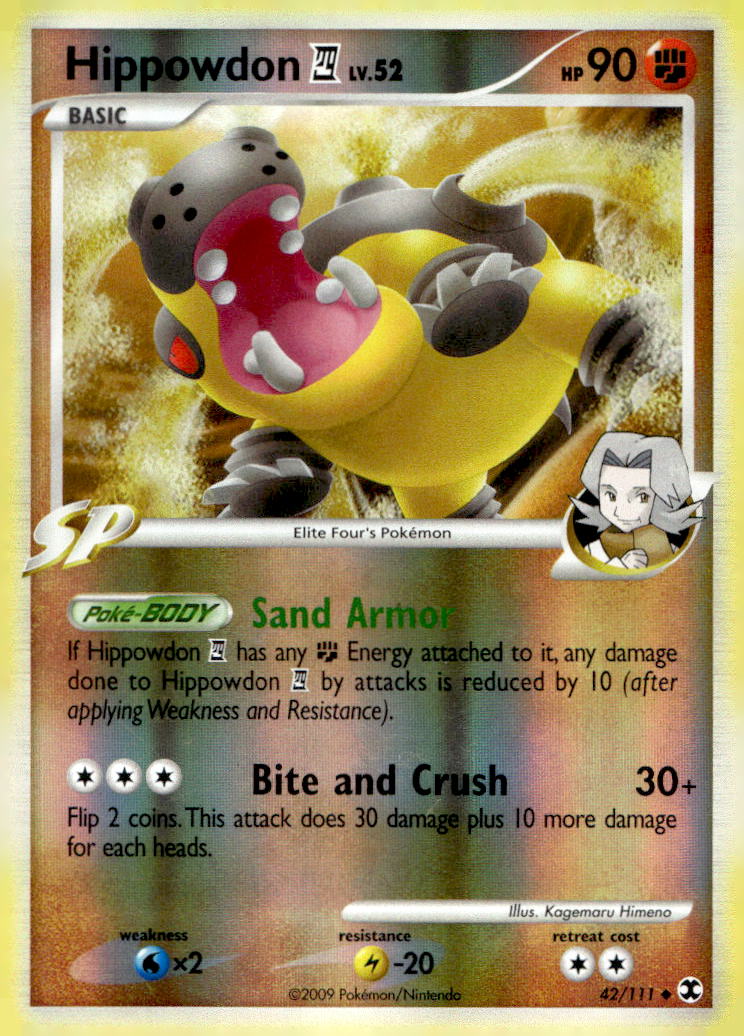 Hippowdon E4 RR 42/111 NM