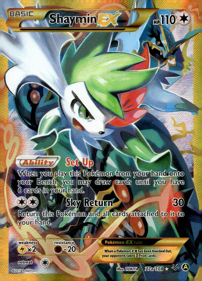 Shaymin EX - 77a/108 PR 077a/108 LP