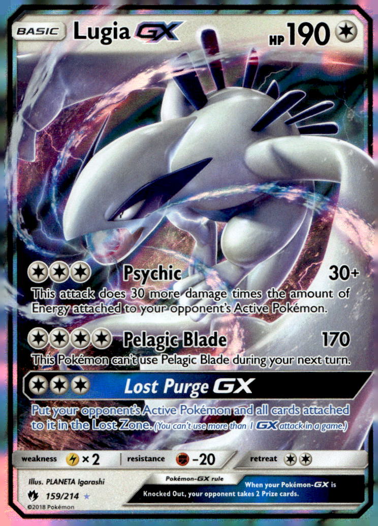 Lugia GX SM8 159/214 NM