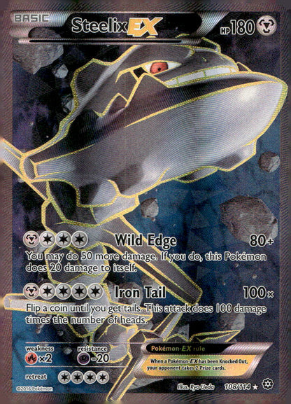 Steelix EX (Full Art) STS 108/114 LP