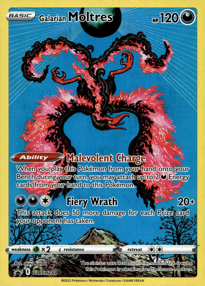 Galarian Moltres SWSD SWSH284 NM