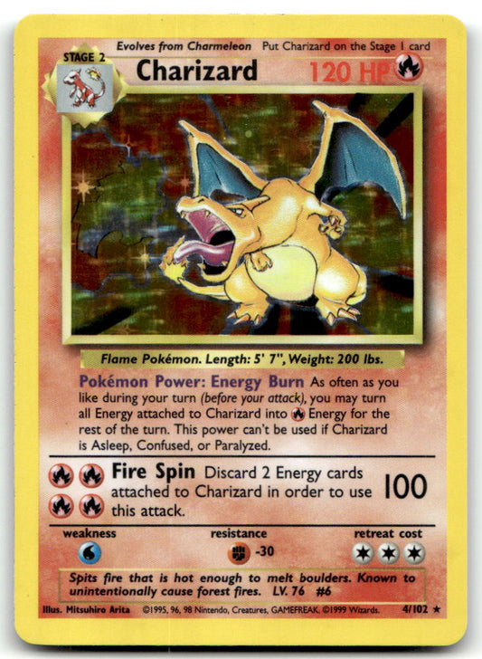 Charizard BS 004/102 MP