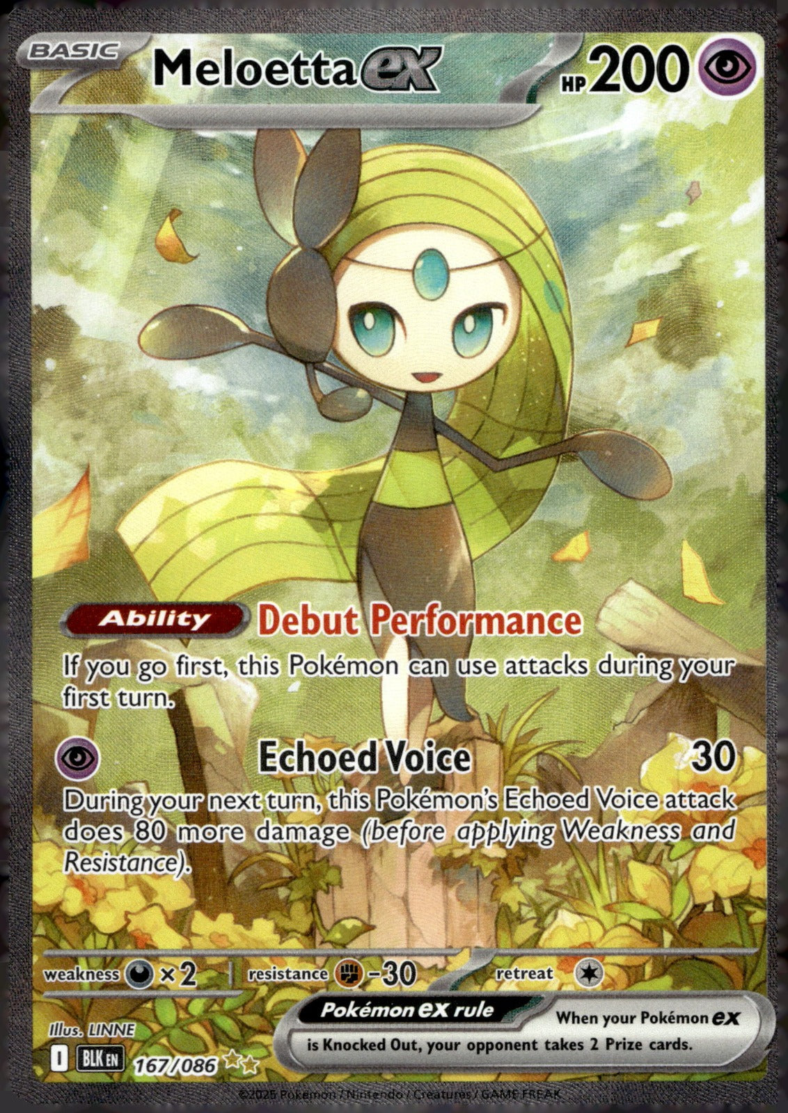 Meloetta ex BLK 167/086 NM