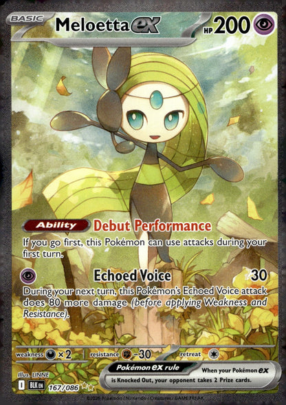Meloetta ex BLK 167/086 NM