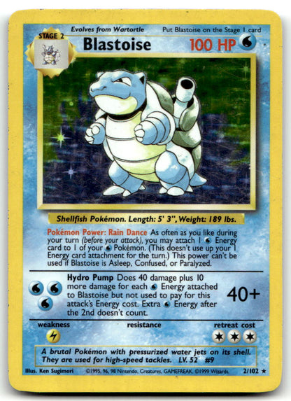 Blastoise BS 002/102 MP