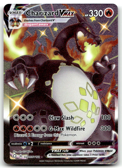 Charizard VMAX SHFSV SV107/SV122 NM