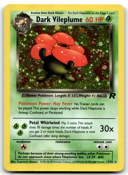 Dark Vileplume (13) TR 13/82 NM