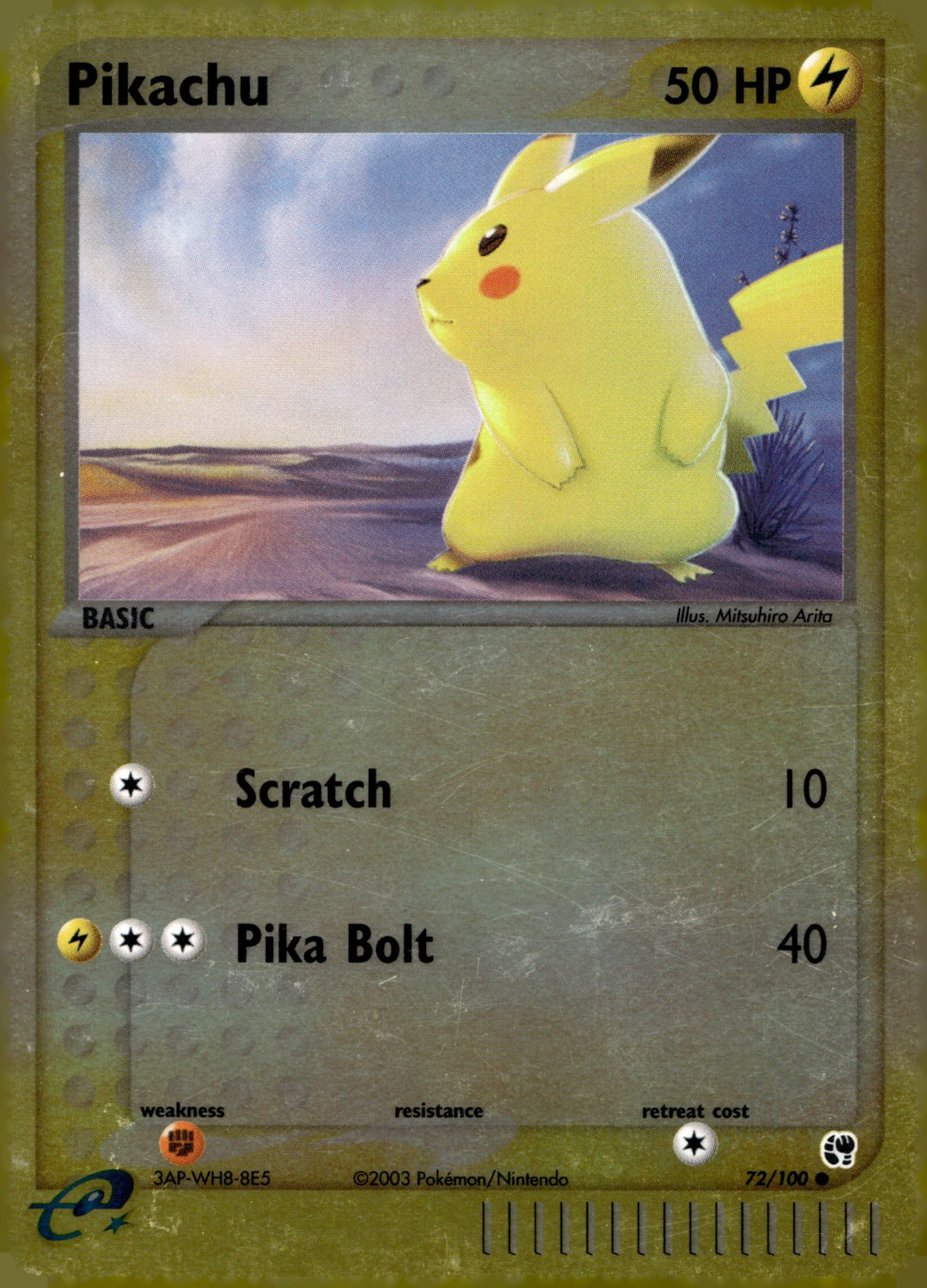 Pikachu SS 72/100 LP