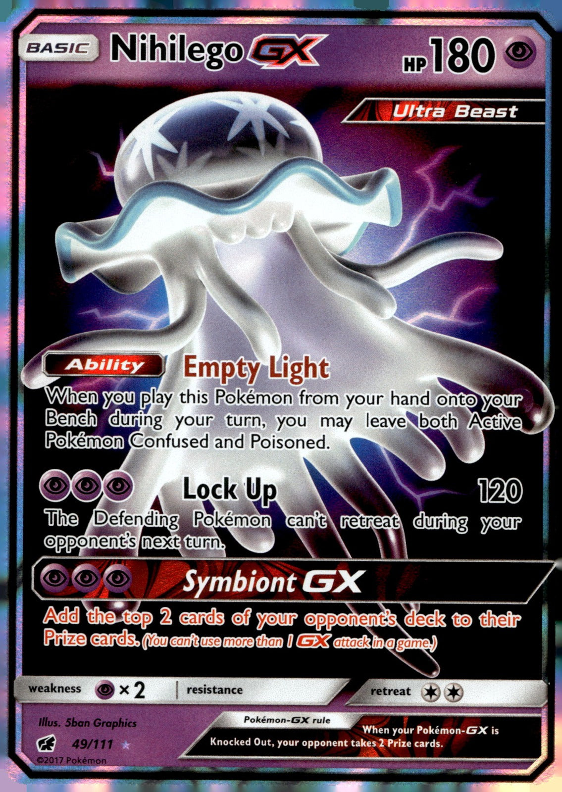 Nihilego GX SM04 49/111 NM