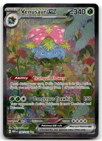 Venusaur ex MEW 198/165 NM
