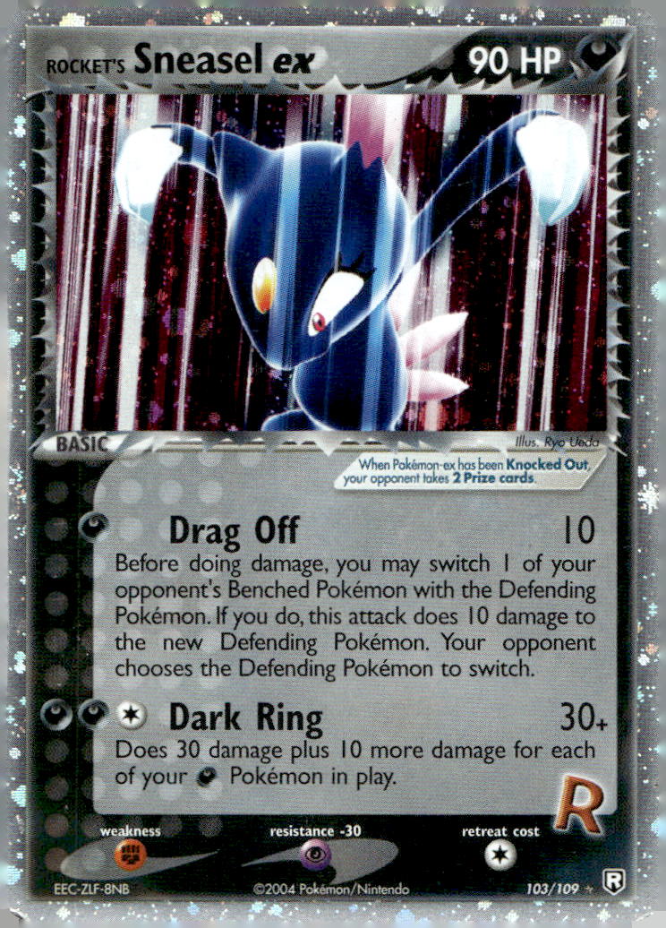 Rocket's Sneasel ex RR 103/109 HP