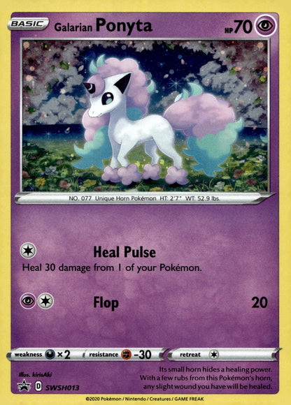 Galarian Ponyta SWSD SWSH013 NM