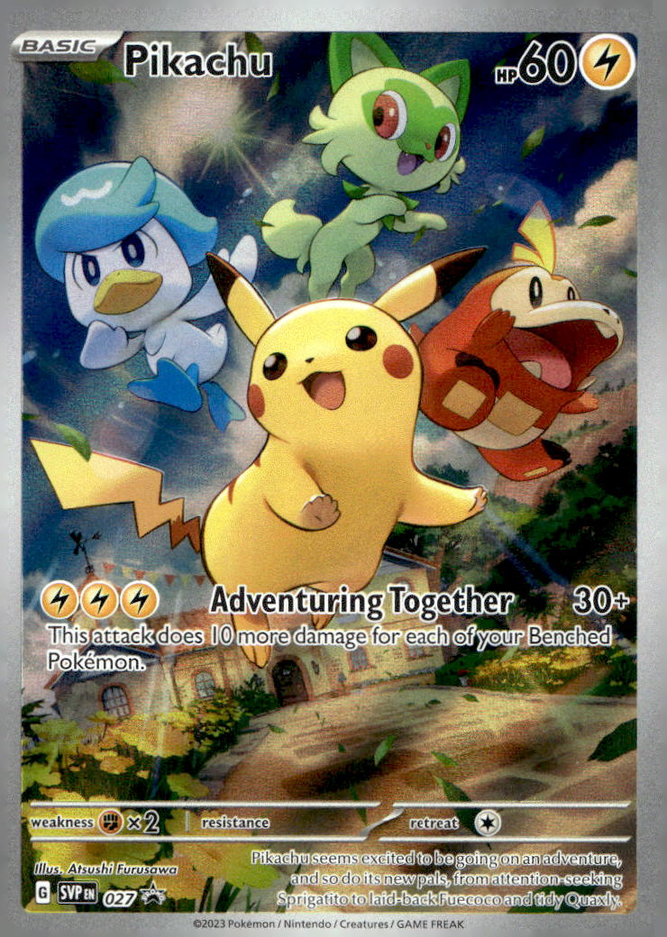 Pikachu SVP 027 NM