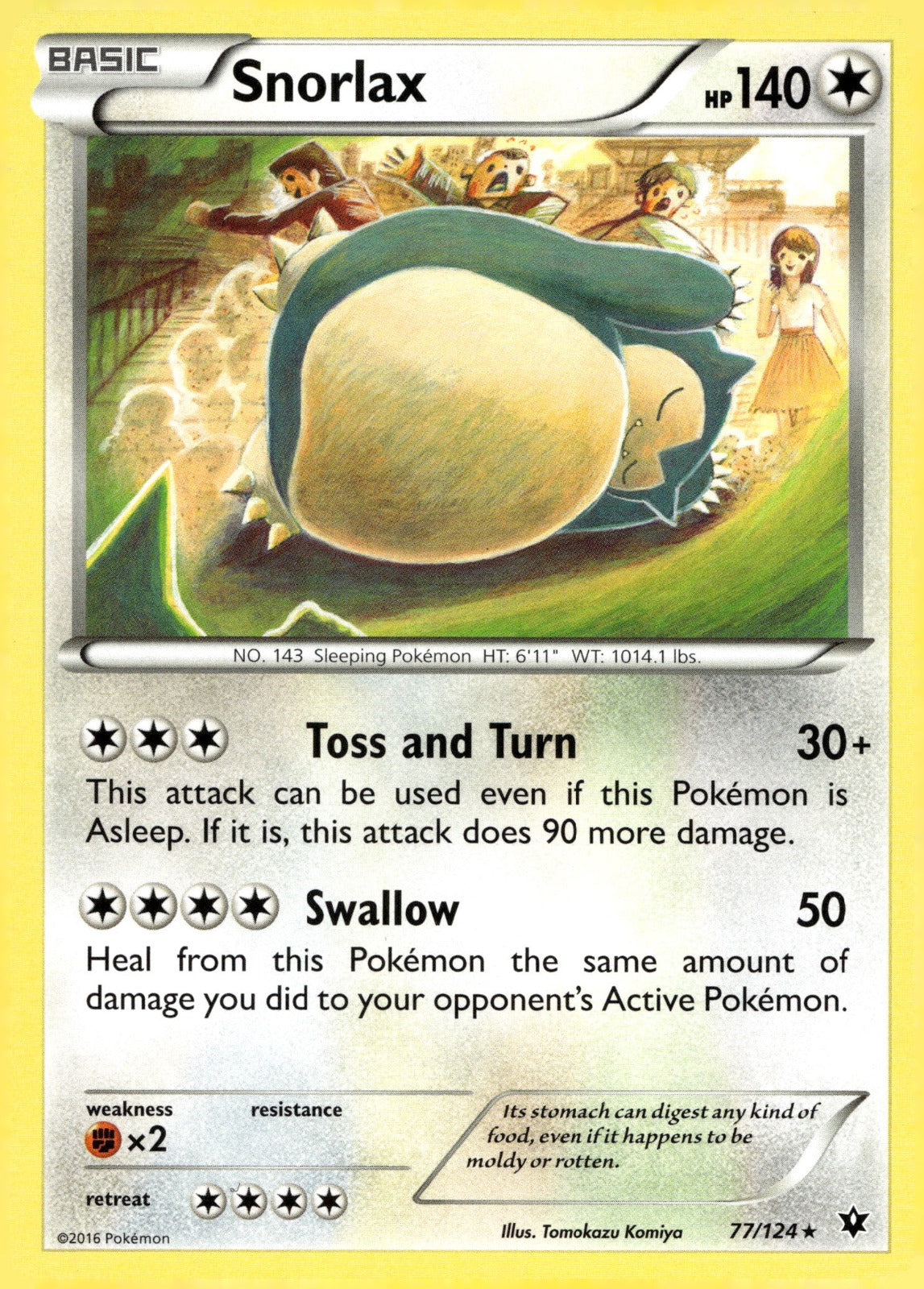 Snorlax FCO 77/124 NM